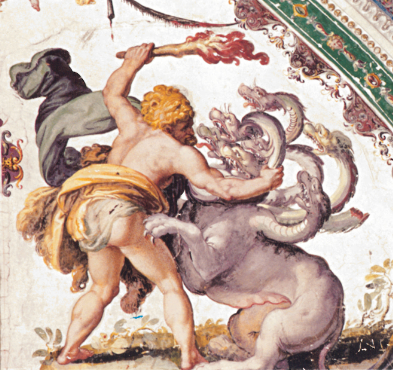 Ercole contro l’Idra di Lerna (Tivoli, Villa d’Este) 